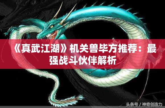 《真武江湖》机关兽毕方推荐：最强战斗伙伴解析